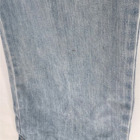 House Of Freedom Women's Size 16 Light Wash Blue Jean Denim Straight-Leg Pants - Picture 5 of 7